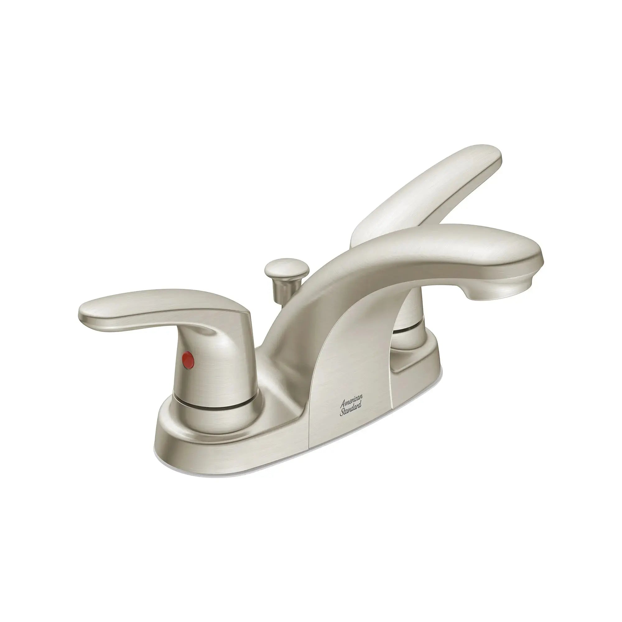 American Standard Colony PRO 4-Inch Centerset 2-Handle Bathroom Faucet 1.2 gpm/4.5 L/min With Lever Handles 7075200.295 - Plumbing Market