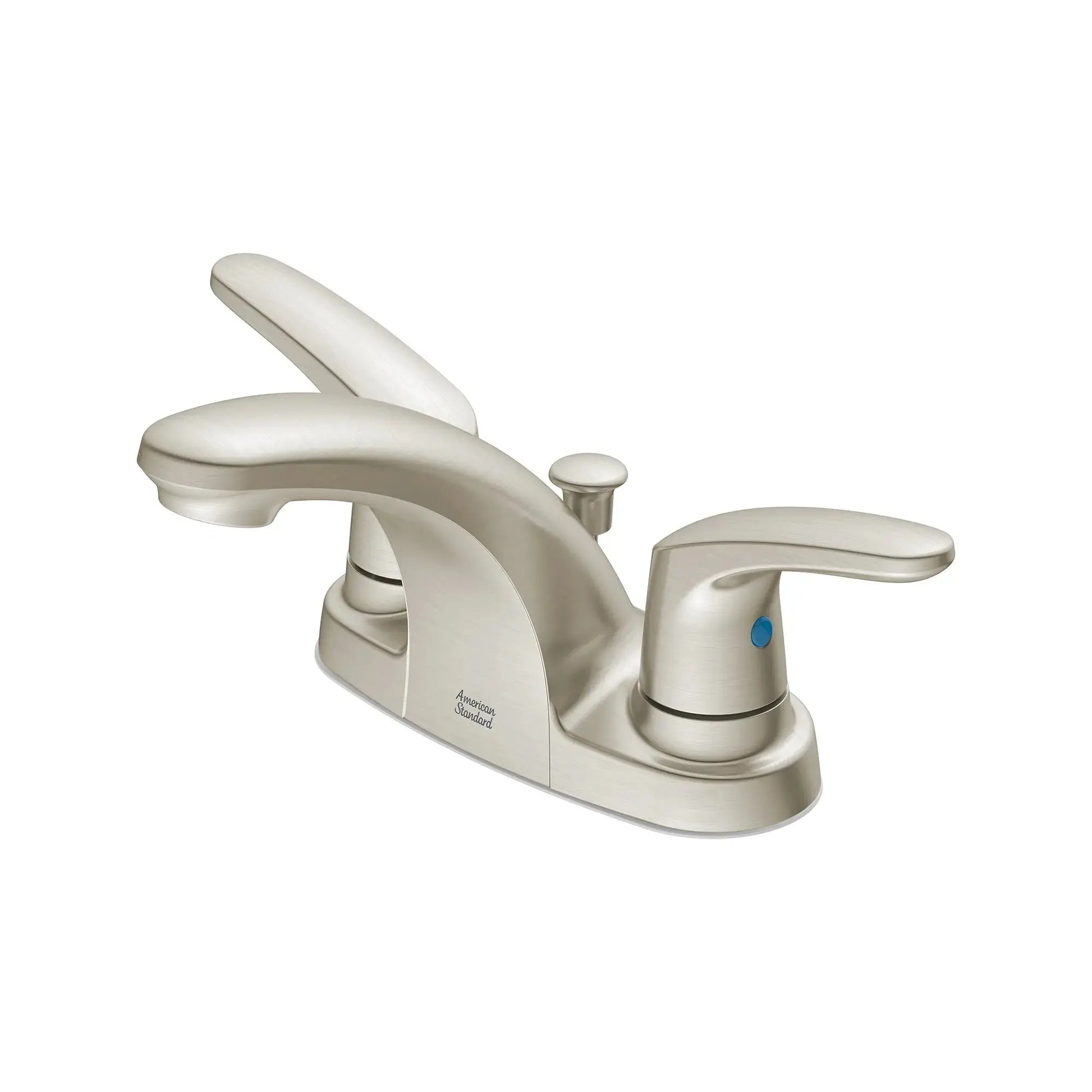 American Standard Colony PRO 4-Inch Centerset 2-Handle Bathroom Faucet 1.2 gpm/4.5 L/min With Lever Handles 7075200.295 - Plumbing Market
