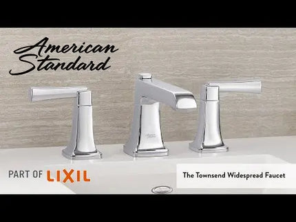 American Standard Townsend 8-Inch Widespread 2-Handle Bathroom Faucet 1.2 gpm/4.5 L/min With Lever Handles 7353801.013 - Plumbing Market