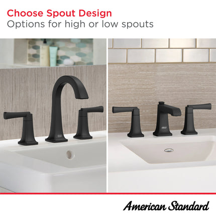American Standard Townsend 8-Inch Widespread 2-Handle Bathroom Faucet 1.2 gpm/4.5 L/min With Lever Handles 7353801.278 - Plumbing Market