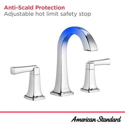 American Standard Townsend 8-Inch Widespread 2-Handle Bathroom Faucet 1.2 gpm/4.5 L/min With Lever Handles 7353801.295 - Plumbing Market