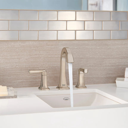 American Standard Townsend 8-Inch Widespread 2-Handle Bathroom Faucet 1.2 gpm/4.5 L/min With Lever Handles 7353801.295 - Plumbing Market