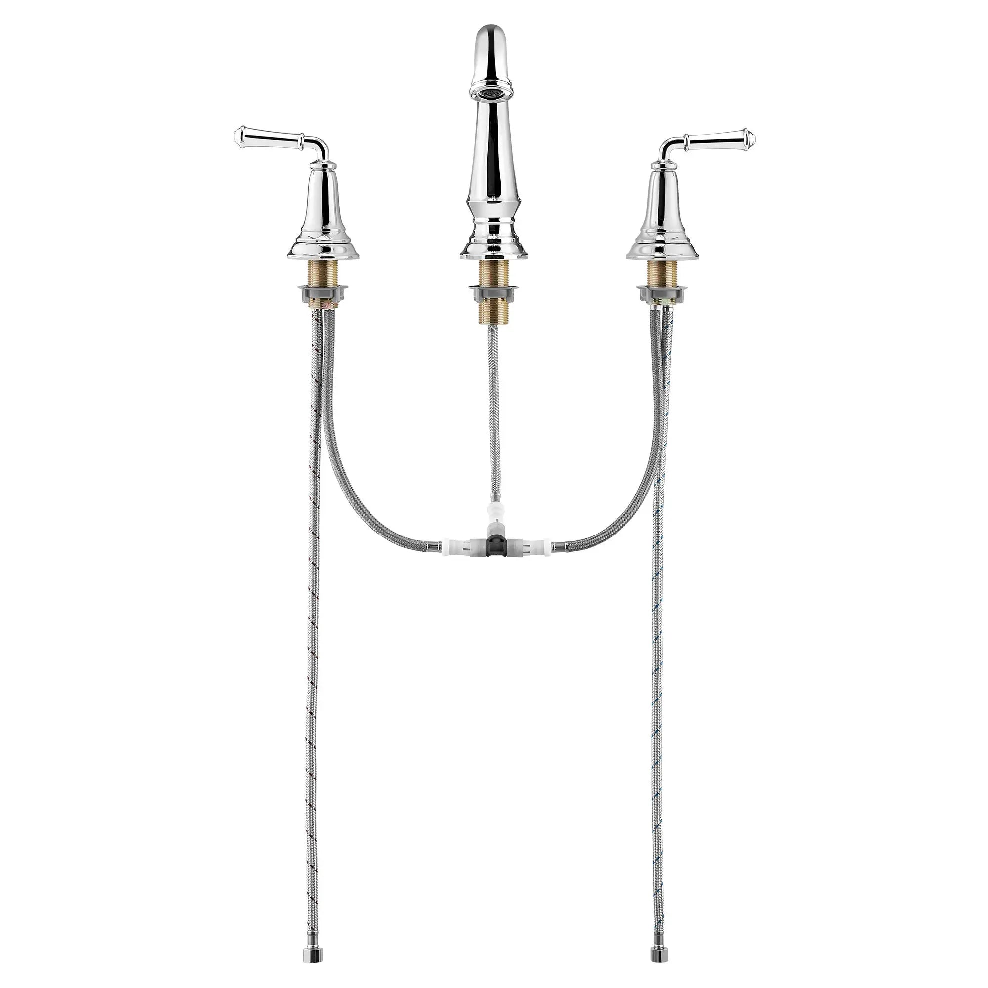 Delancey 8-Inch Widespread 2-Handle Bathroom Faucet 1.2 gpm/4.5 L/min With Lever Handles - Plumbing Market