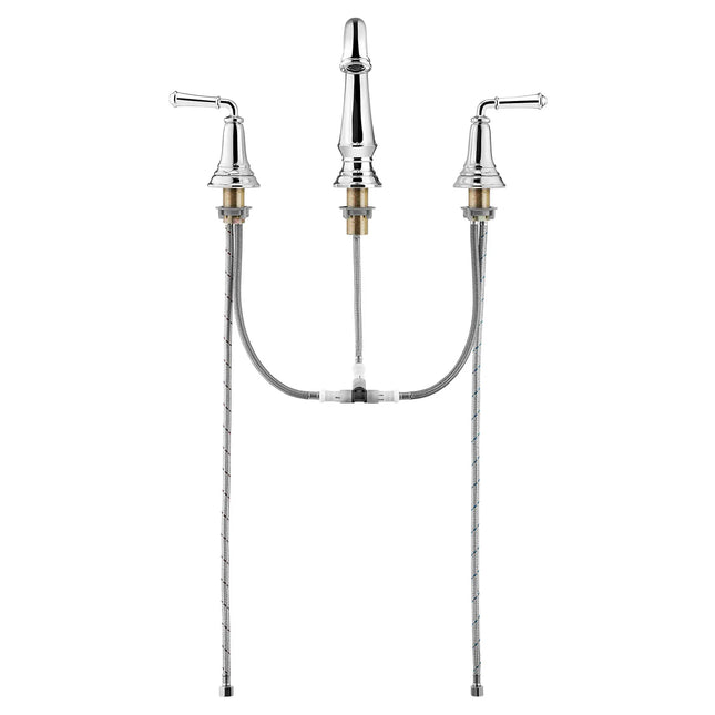 Delancey 8-Inch Widespread 2-Handle Bathroom Faucet 1.2 gpm/4.5 L/min With Lever Handles - Plumbing Market