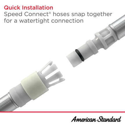 American Standard Millennial 8" Widespread 1.2 gpm/4.5 L/min with Push Drain 7061801.243 - Plumbing Market