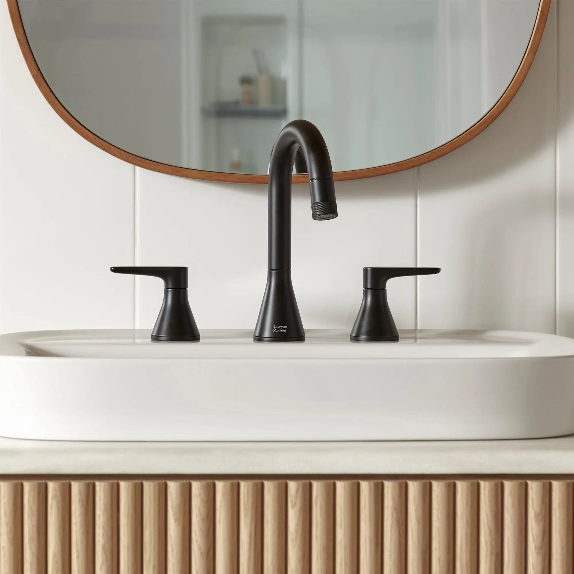 American Standard Millennial 8" Widespread Pull-Out 1.2 gpm/4.5 L/min with Push Drain 7061821.243 - Plumbing Market
