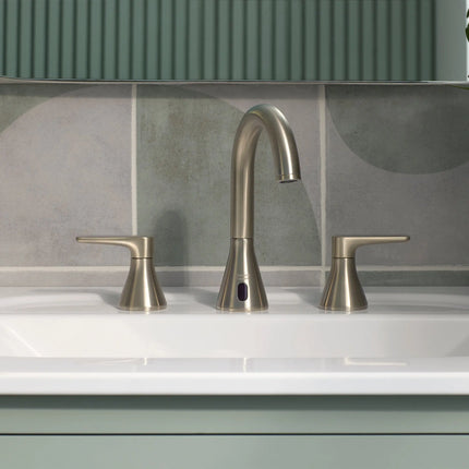 American Standard Millennial 8" Hybrid Wideset Bathroom Faucet 1.2gpm/4.5L/min with Push Drain 7061857.295 - Plumbing Market