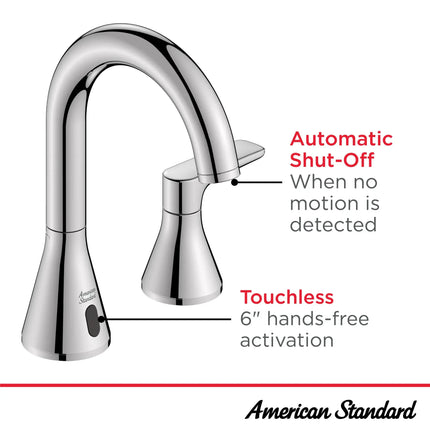 American Standard Millennial 8" Hybrid Wideset Bathroom Faucet 1.2gpm/4.5L/min with Push Drain 7061857.295 - Plumbing Market