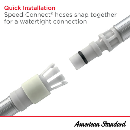 American Standard Millennial 8" Hybrid Wideset Bathroom Faucet 1.2gpm/4.5L/min with Push Drain 7061857.295 - Plumbing Market