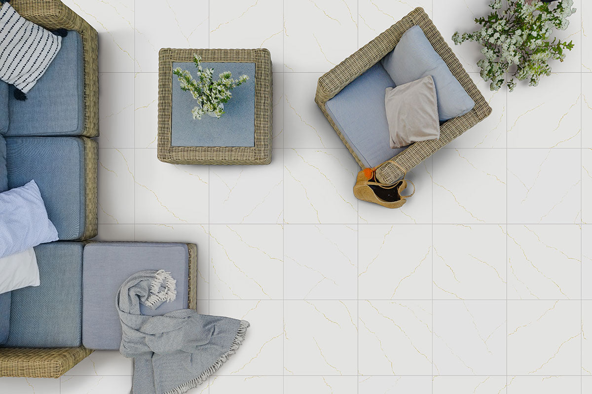 MSI Miraggio Gold 24 x 48 Polished Porcelain tile (NMIRGOL2448P) – MSI room scene