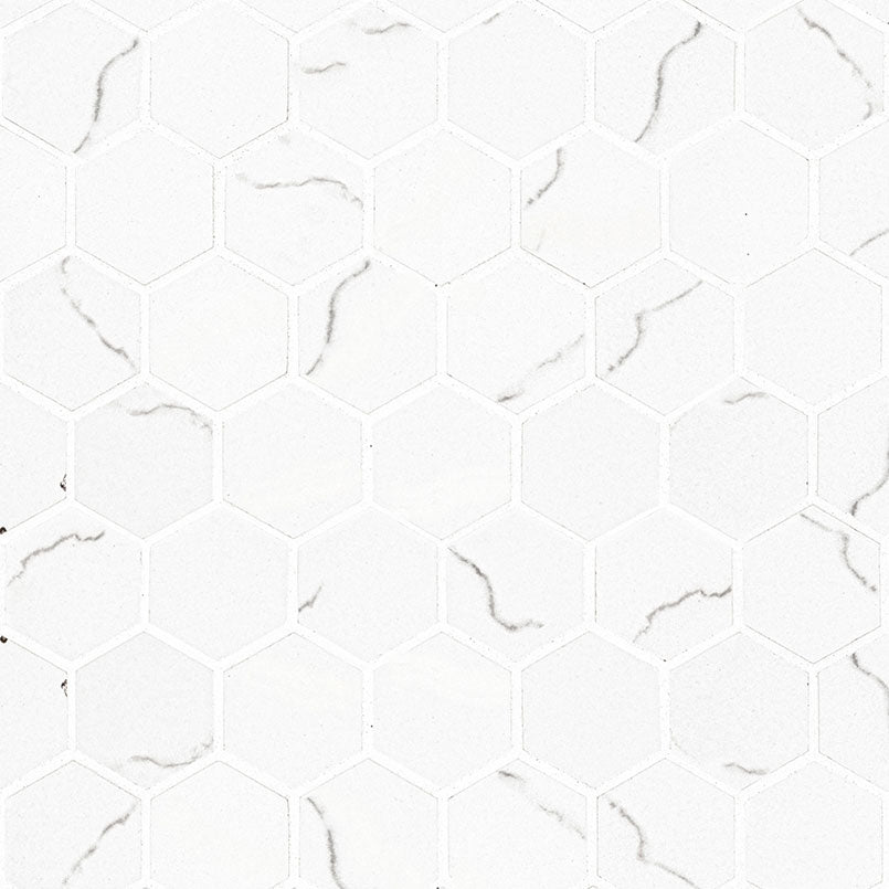 MSI Miraggio Gray 2 x 2 Matte Porcelain mosaic (NMIRGRA2X2HEX) – MSI product image