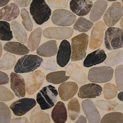 MSI Mix River Pebbles Tumbled Quartzite mosaic (SMOT-PEB-MIXRVR) – MSI product image