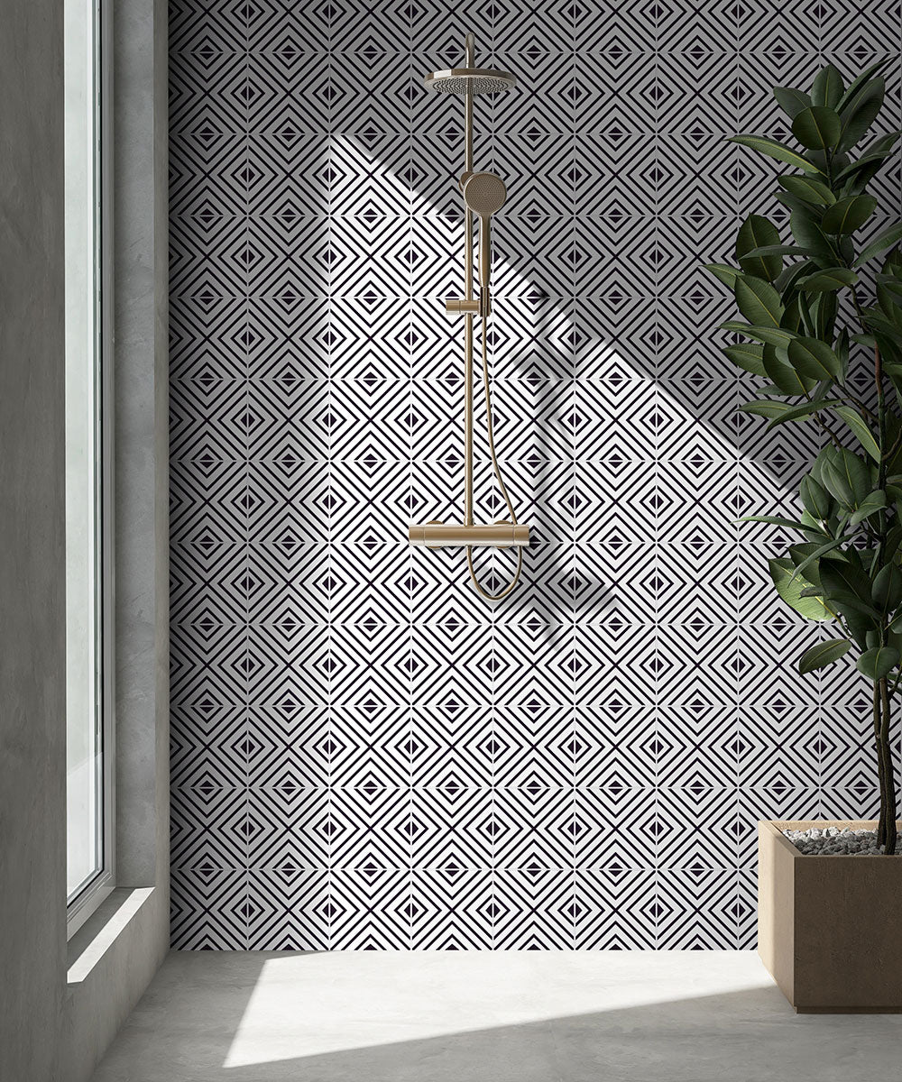 MSI Zaria Mod 8 x 8 Matte Porcelain tile (NZARMOD8X8) – MSI room scene