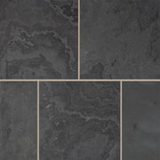 MSI Montauk Black 12 x 12 Honed Slate tile (SMONBLK1212H) – MSI product image