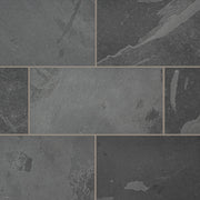 MSI Montauk Black 18 x 36 Gauged Slate tile (SMONBLK1836G) – MSI product image