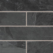 MSI Montauk Black 6 x 24 Gauged Slate tile (SMONBLK624G) – MSI product image