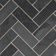 MSI Montauk Black 4 x 12 Gauged Slate tile (SMONBLK412G) – MSI product image