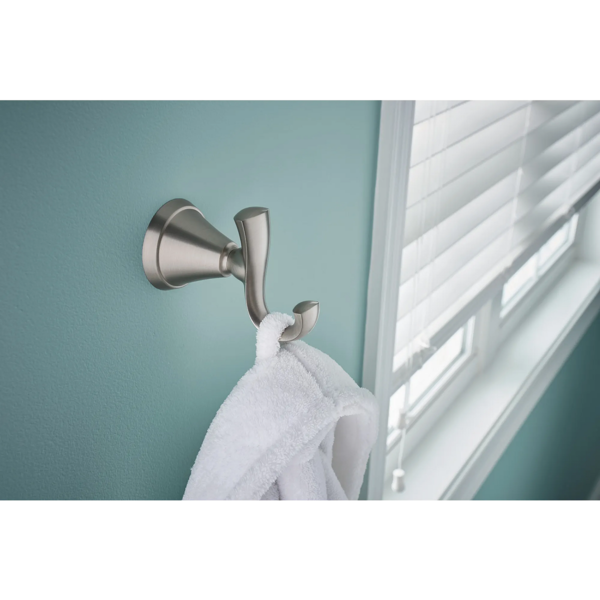 Moen Tiffin Robe Hook MY4803 in Brushed Nickel (MY4803BN) - view 3