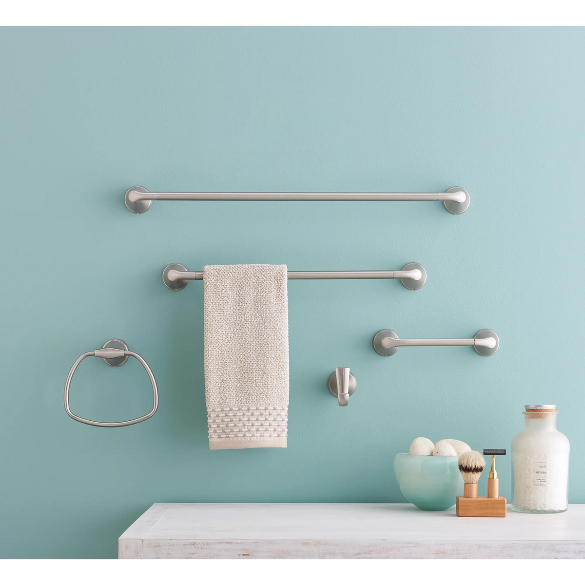 Moen Tiffin Robe Hook MY4803 in Brushed Nickel (MY4803BN) - view 7