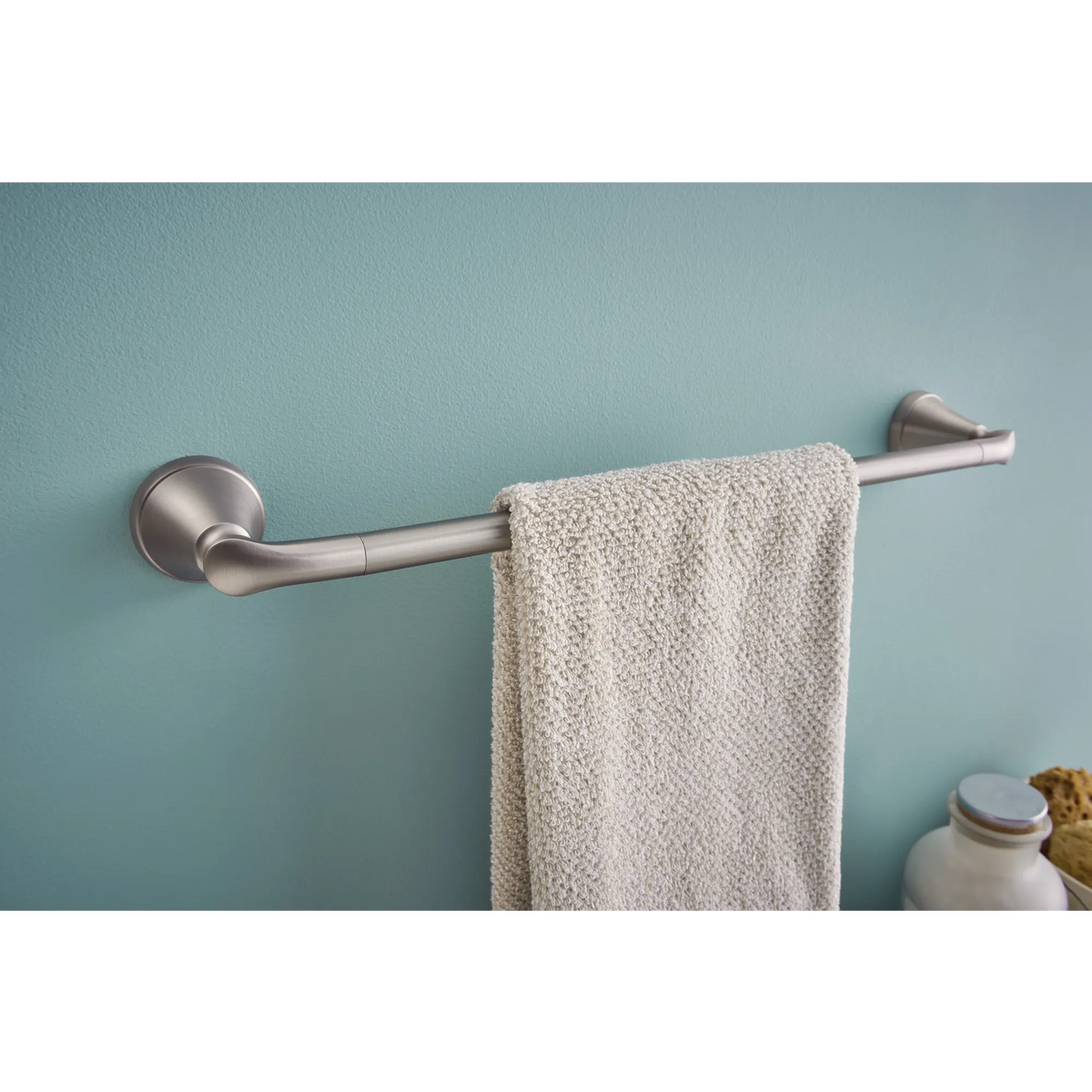 Moen Tiffin 24" Towel Bar MY4824 in Brushed Nickel (MY4824BN) - view 2