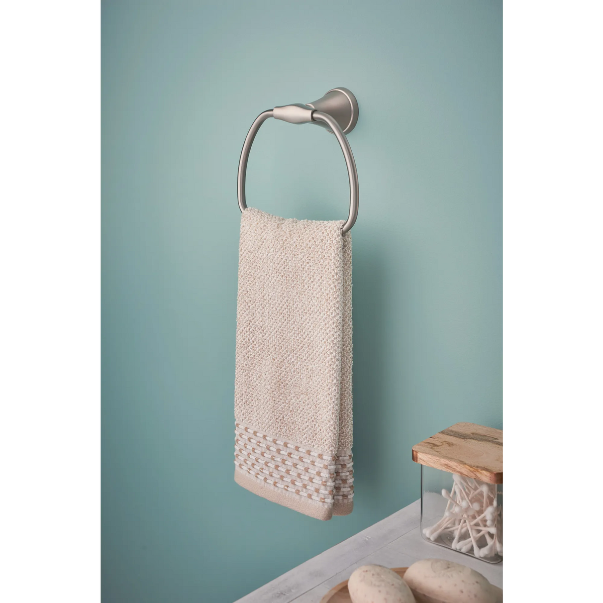Moen Tiffin Towel Ring MY4886 in Brushed Nickel (MY4886BN) - view 2