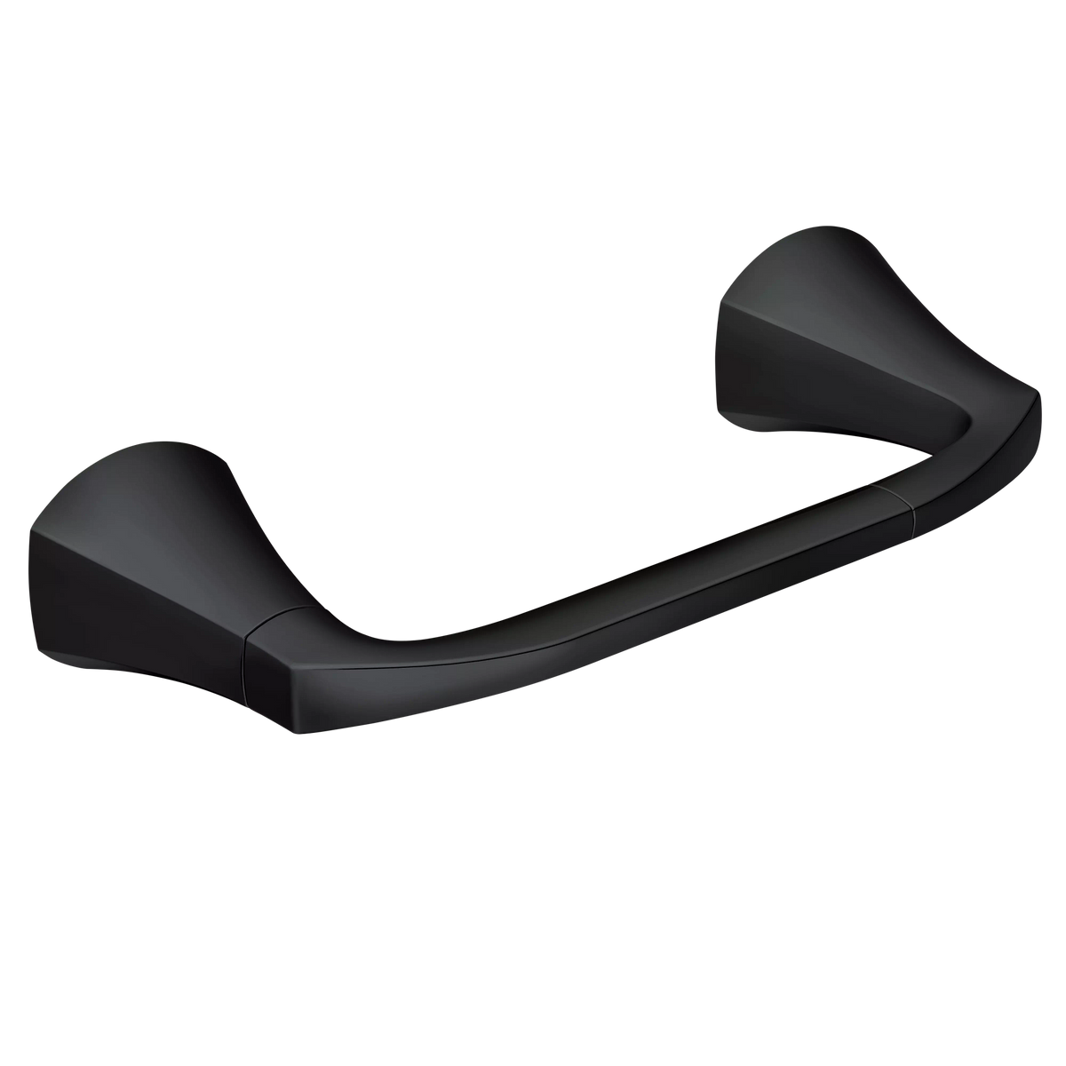 Moen Lindor Pivoting Paper Holder MY8708 in Matte Black (MY8708BL)