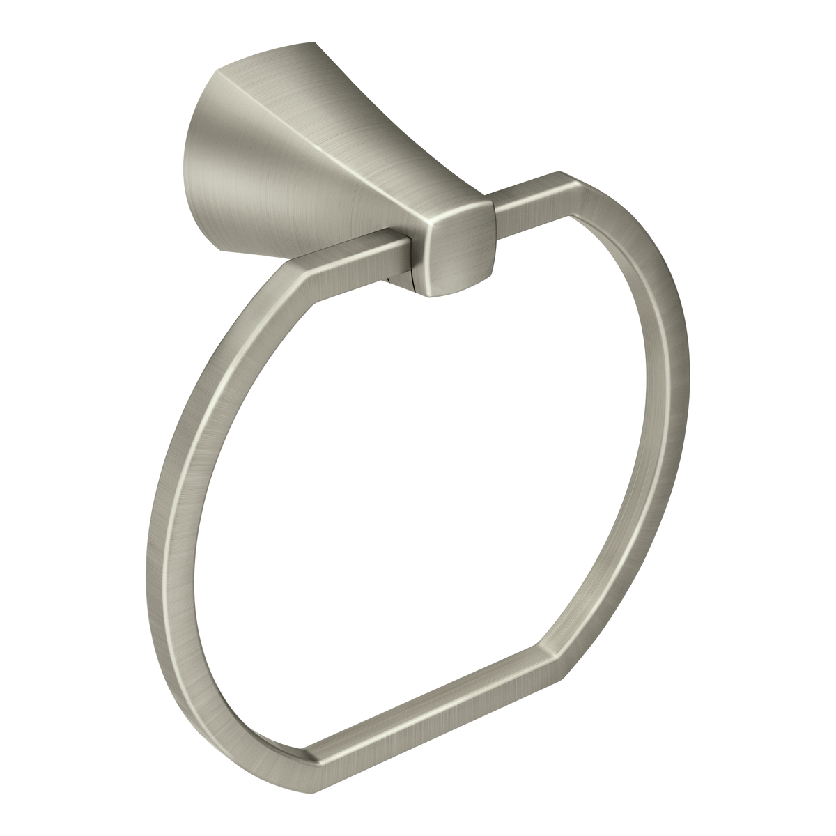 Moen Lindor Towel Ring MY8786 in Spot Resist Brushed Nickel (MY8786BN)