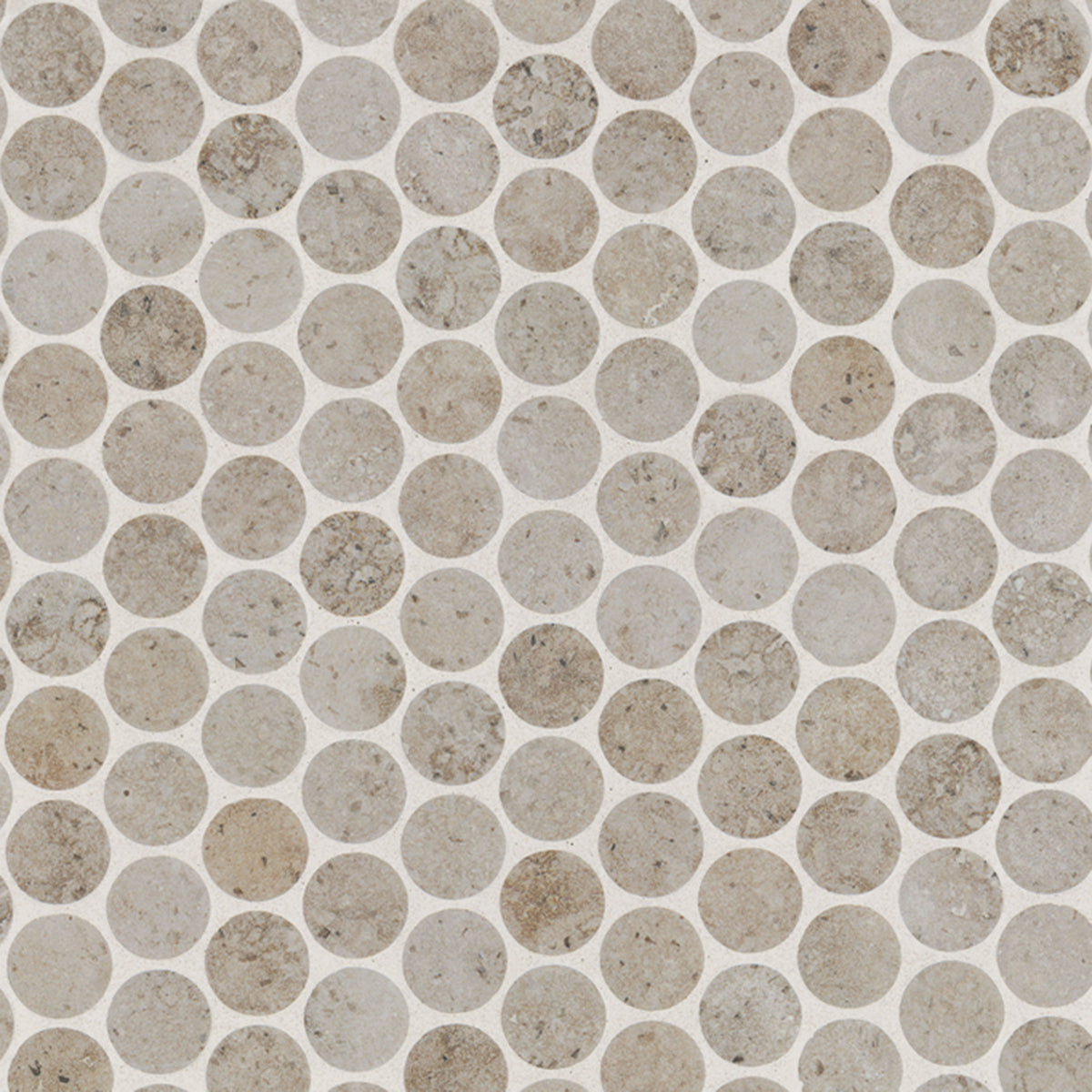 MSI Myrtle Sands Round Matte Porcelain mosaic (SMOT-PT-MYRSAN-ROUM) – MSI product image