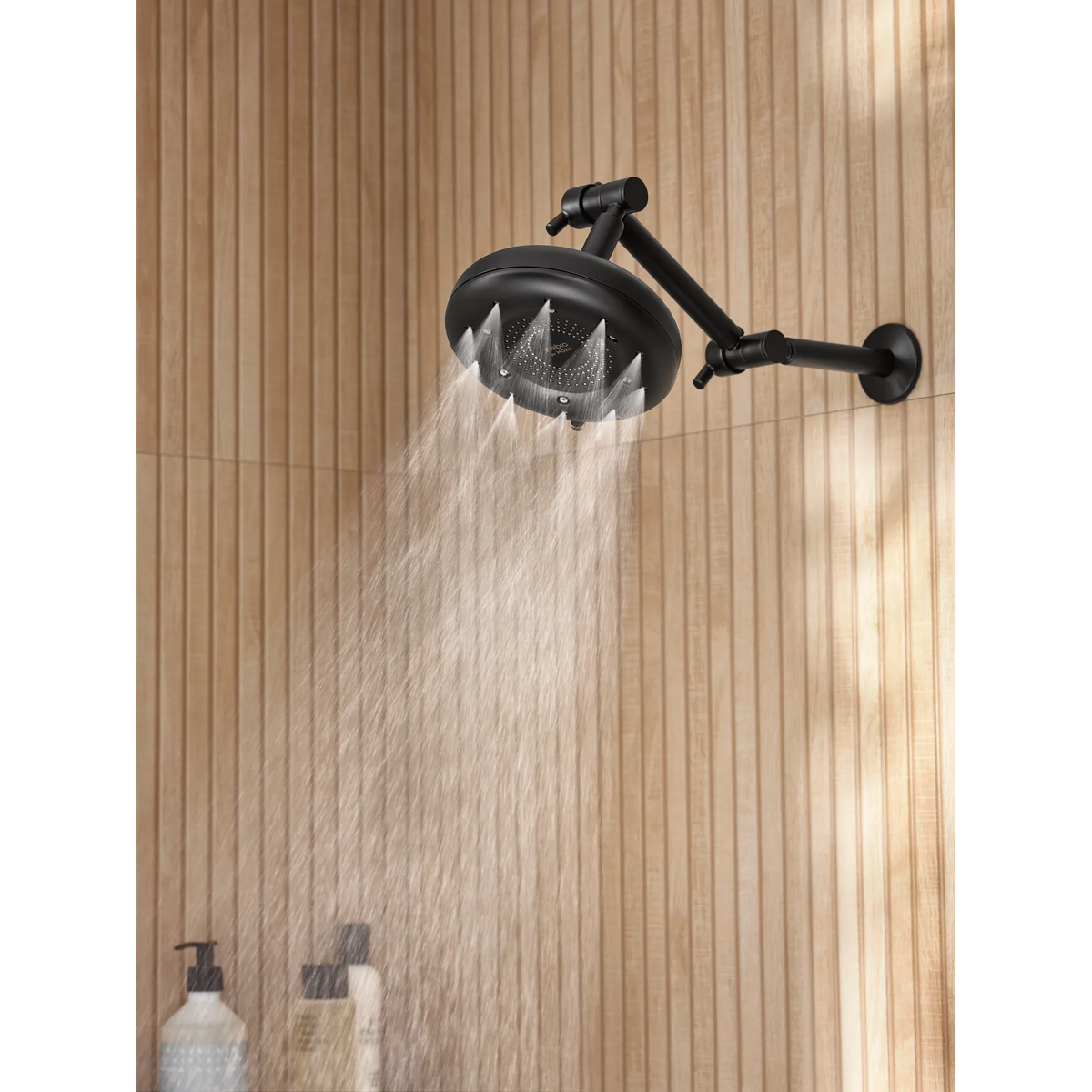 Moen Shower Arm S116 in Matte Black (S116BL) - view 6