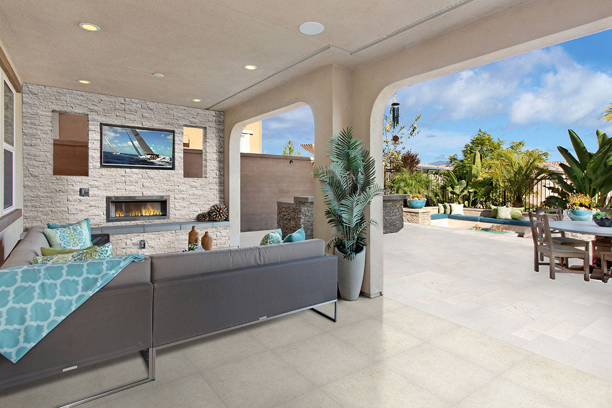 MSI Mayra White natural stone pavers 12 x 24 (LPAVLMAYWHI1224T)