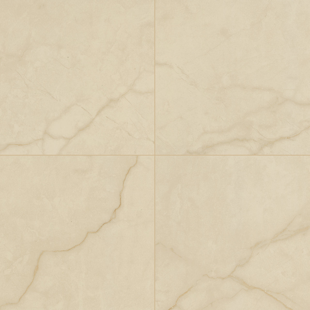 MSI Brighton Crema 24 x 24 Polished Porcelain tile (NBRICRE2424P) – MSI product image