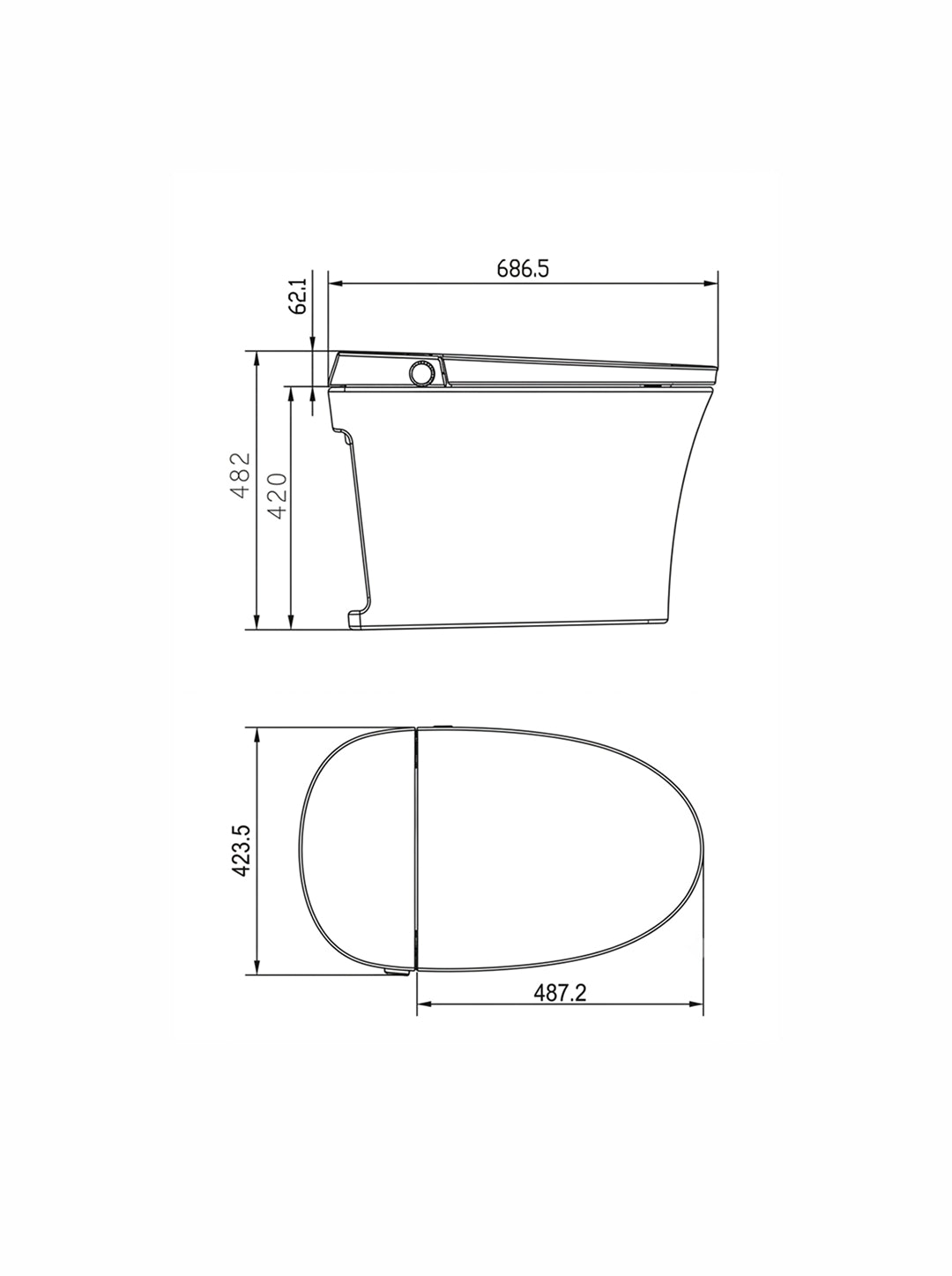 Ecoway Neo Flow Smart Toilet — Plumbing Market Canada