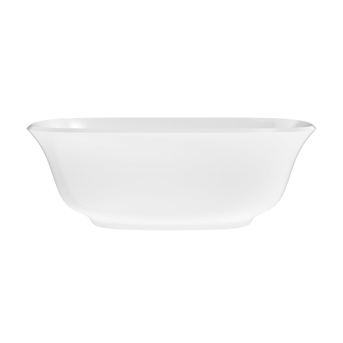 Neptune Arta 6731 Acrylic Freestanding Center Drain Bathtub in White - image 2