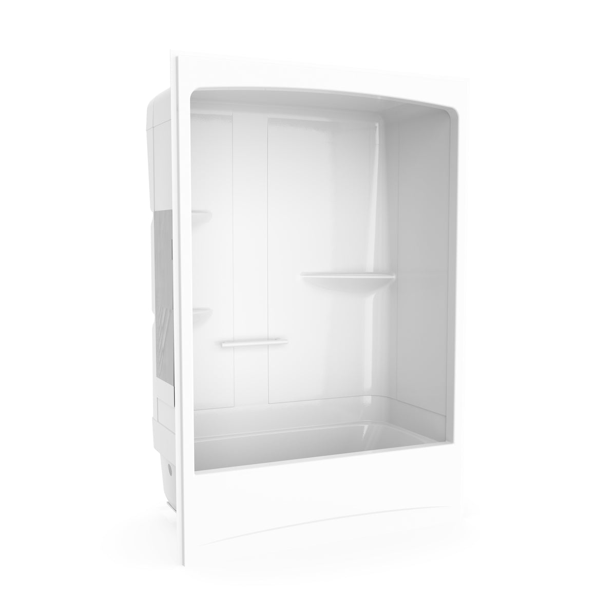 Neptune Astley Access TSR-6032 AFR Acrylic Alcove One-Piece Tub Shower in White - image 3