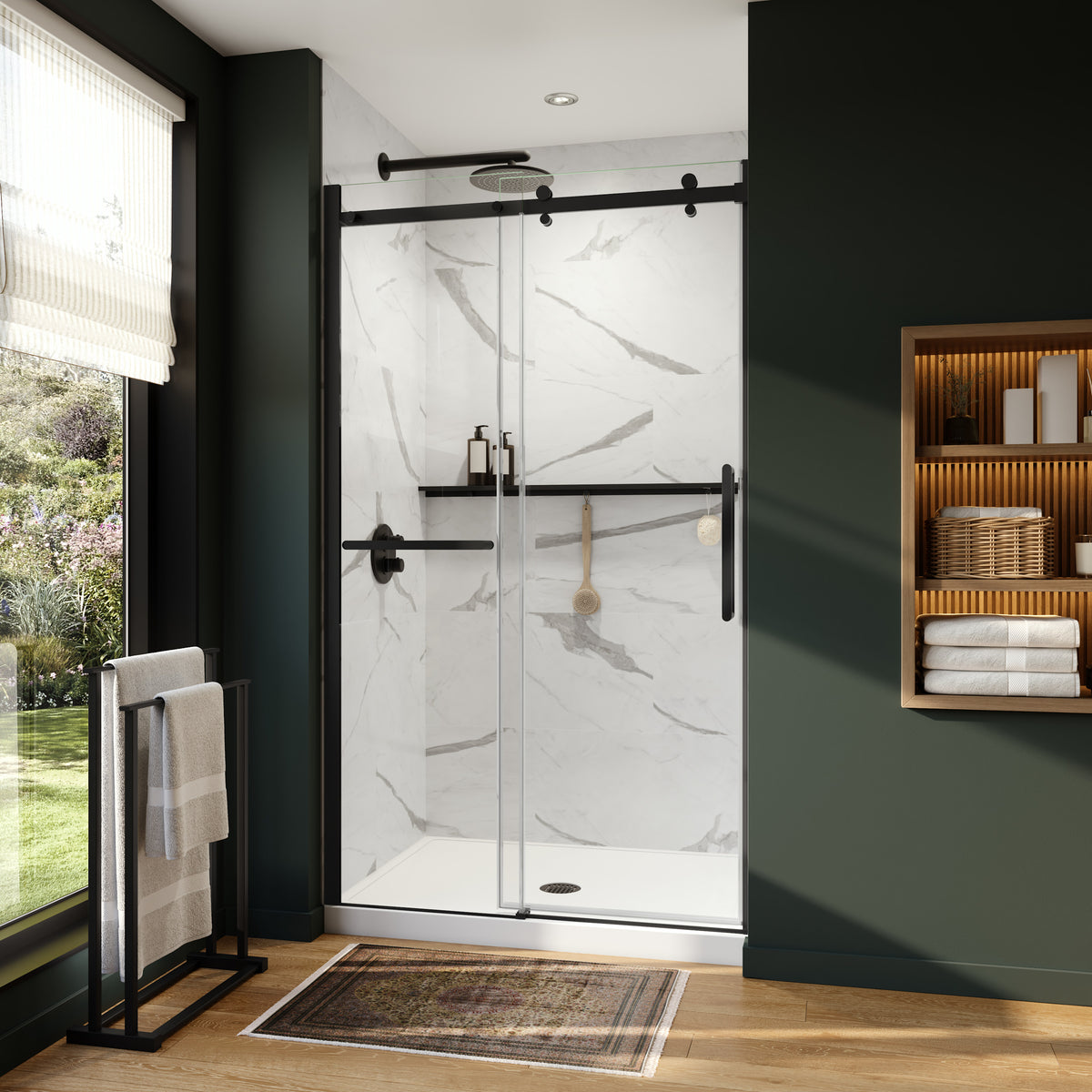 Neptune Axion 44 1/2-47 x 78 3/4 in 8 mm Sliding Shower Door - image 6
