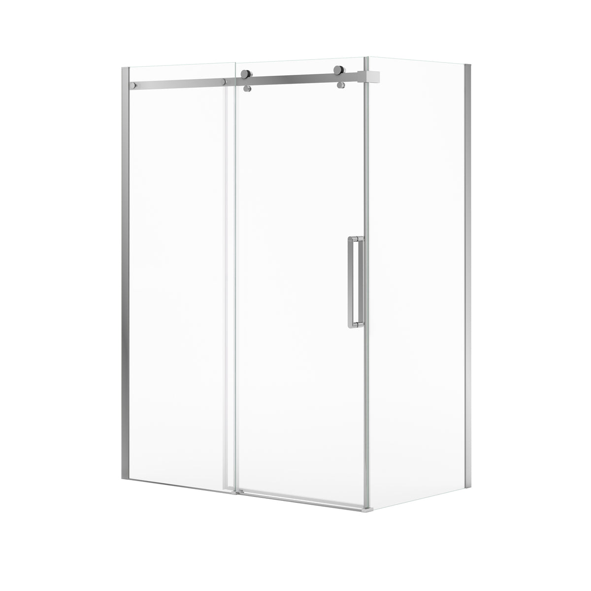 Neptune Axion 60 x 32 x 78 3/4 in 8mm Sliding Shower Door for Corner Installation - image 2