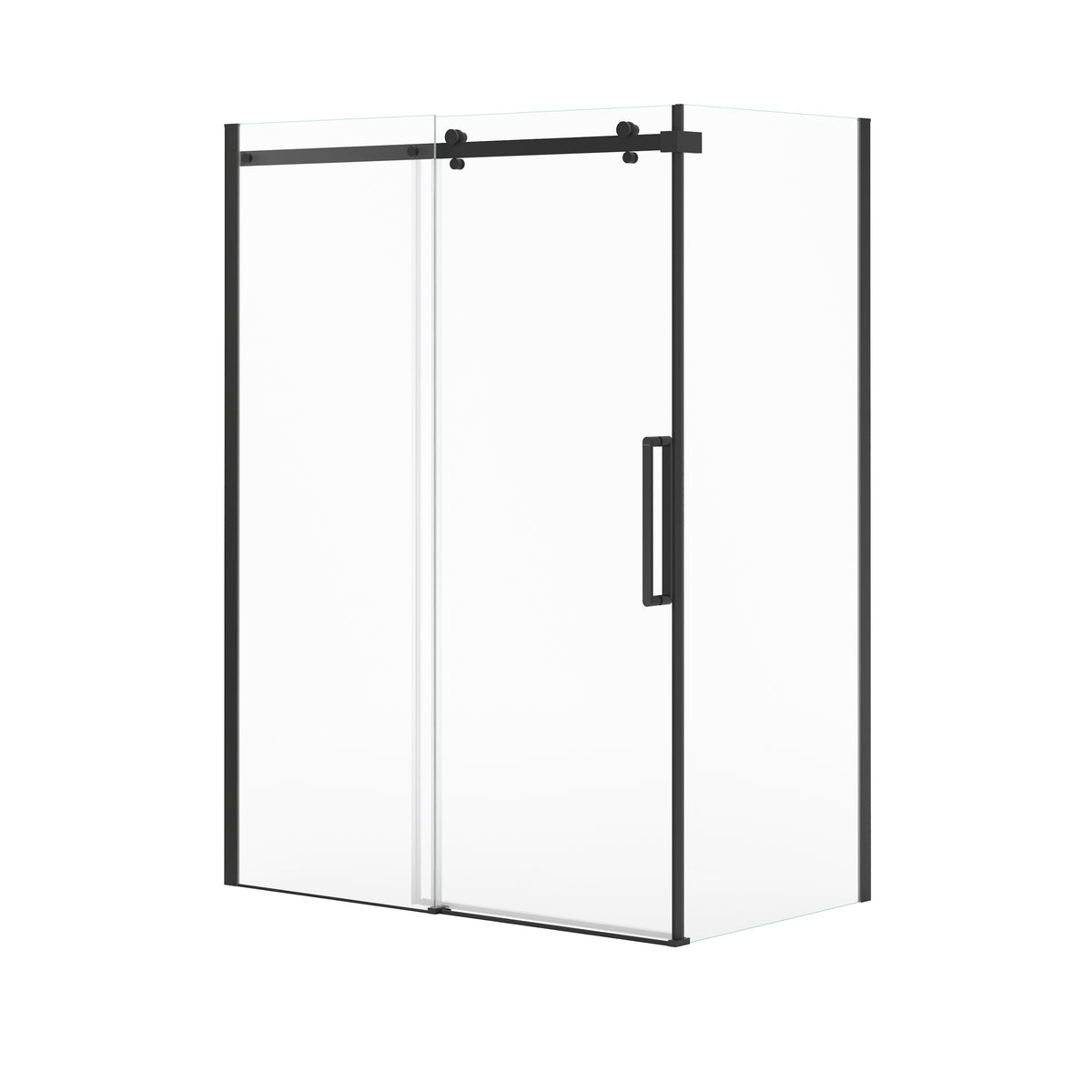 Neptune Axion 60 x 32 x 78 3/4 in 8mm Sliding Shower Door for Corner Installation - image 7