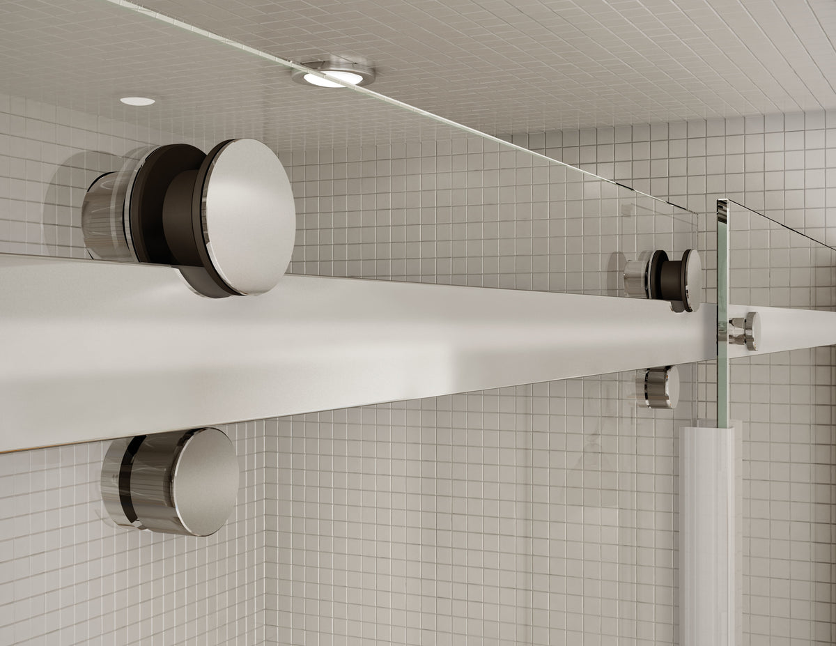Neptune Axion 60 x 36 x 78 3/4 in 8mm Sliding Shower Door for Corner Installation - image 3