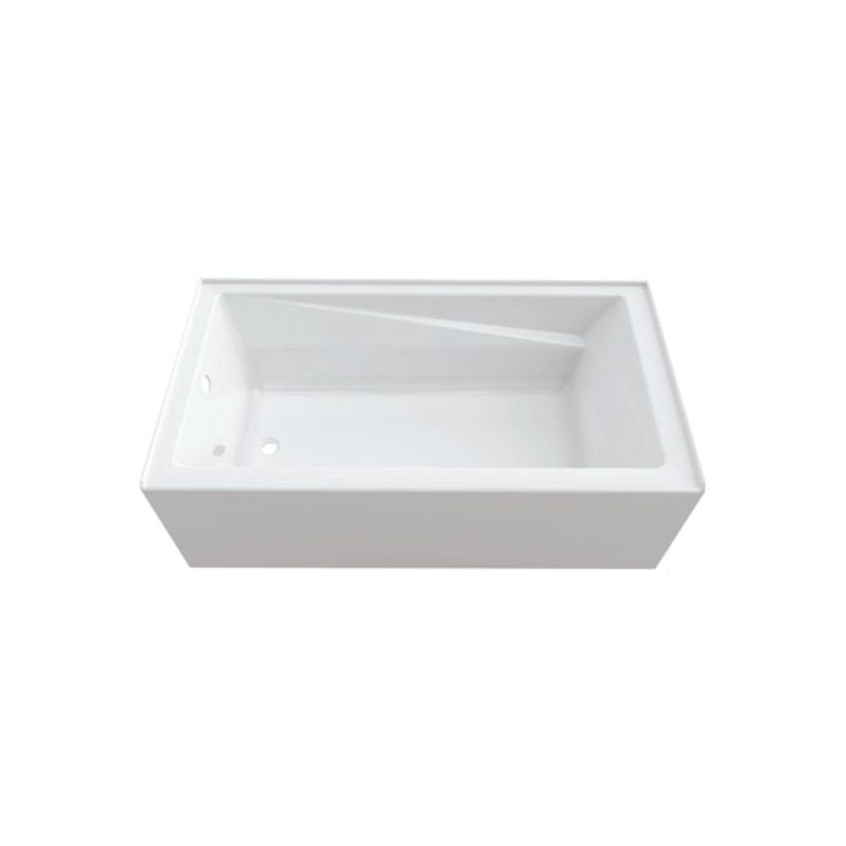Neptune Azea 3260 IFS Acrylic Alcove Bathtub in White - image 2