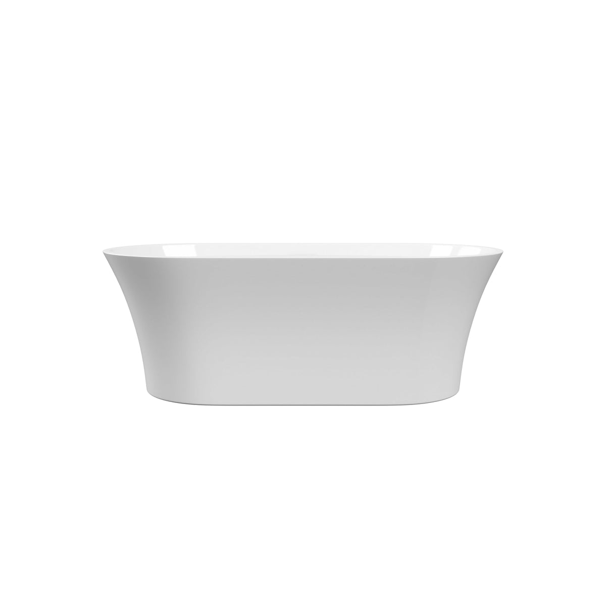 Neptune Baden 3260 AFR Acrylic Freestanding Center Drain Bathtub in White - image 2