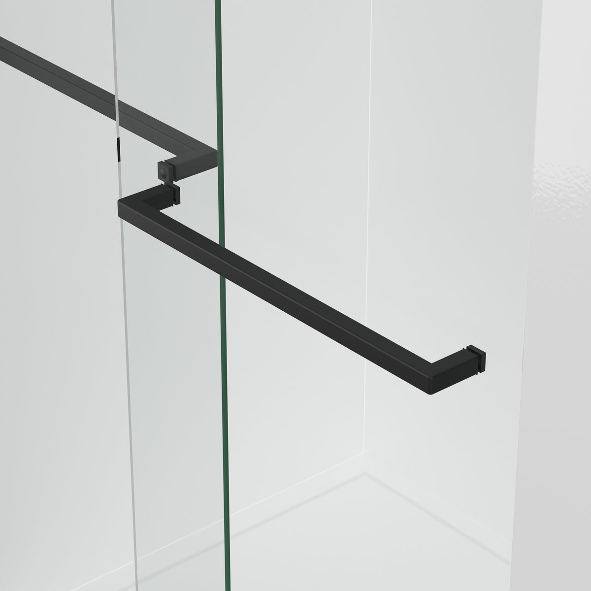 Neptune Barena 44-48 x 76 in 8mm Bypass Shower Door for Alcove Installation - image 10