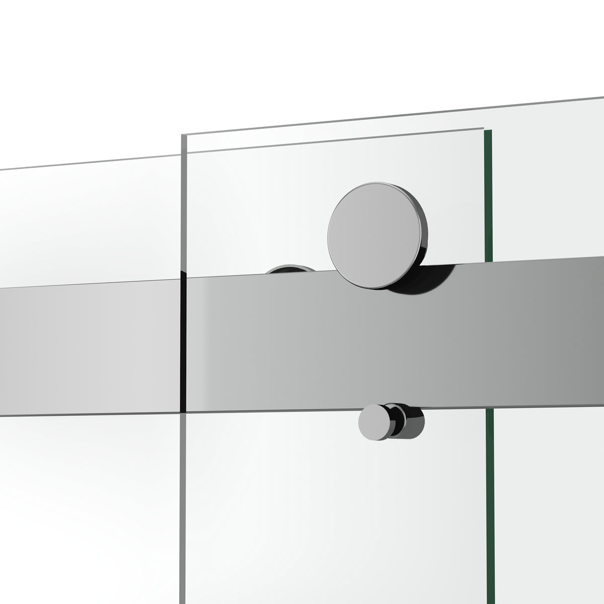 Neptune Barena 44-48 x 76 in 8mm Bypass Shower Door for Alcove Installation - image 4