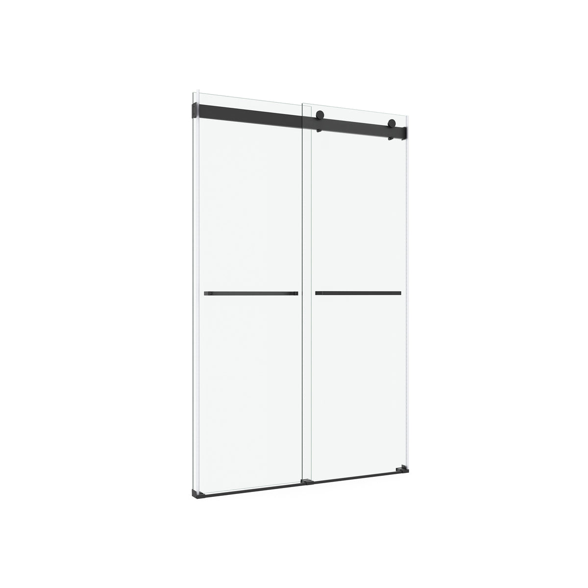 Neptune Barena 44-48 x 76 in 8mm Bypass Shower Door for Alcove Installation - image 8