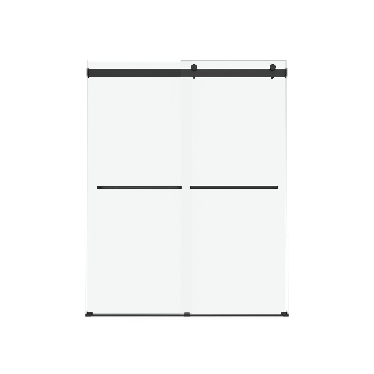 Neptune Barena 56-60 x 76 in 8mm Bypass Shower Door for Alcove Installation - image 7