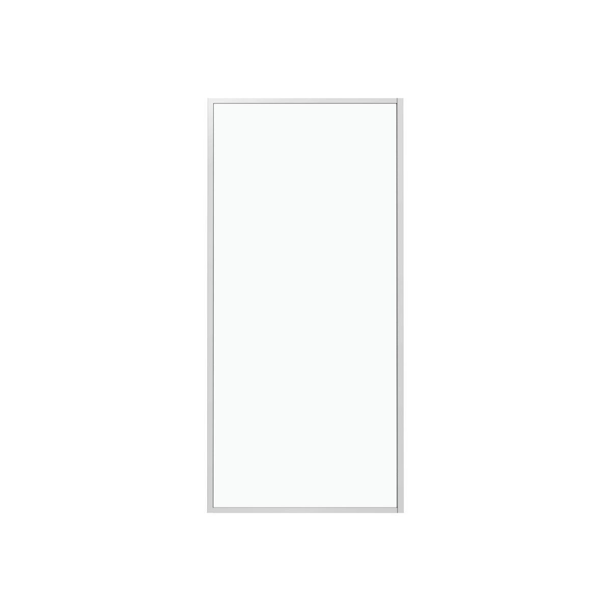 Neptune Belaya Return Panel for 36 in Base with Clear glass in Chrome - image 2
