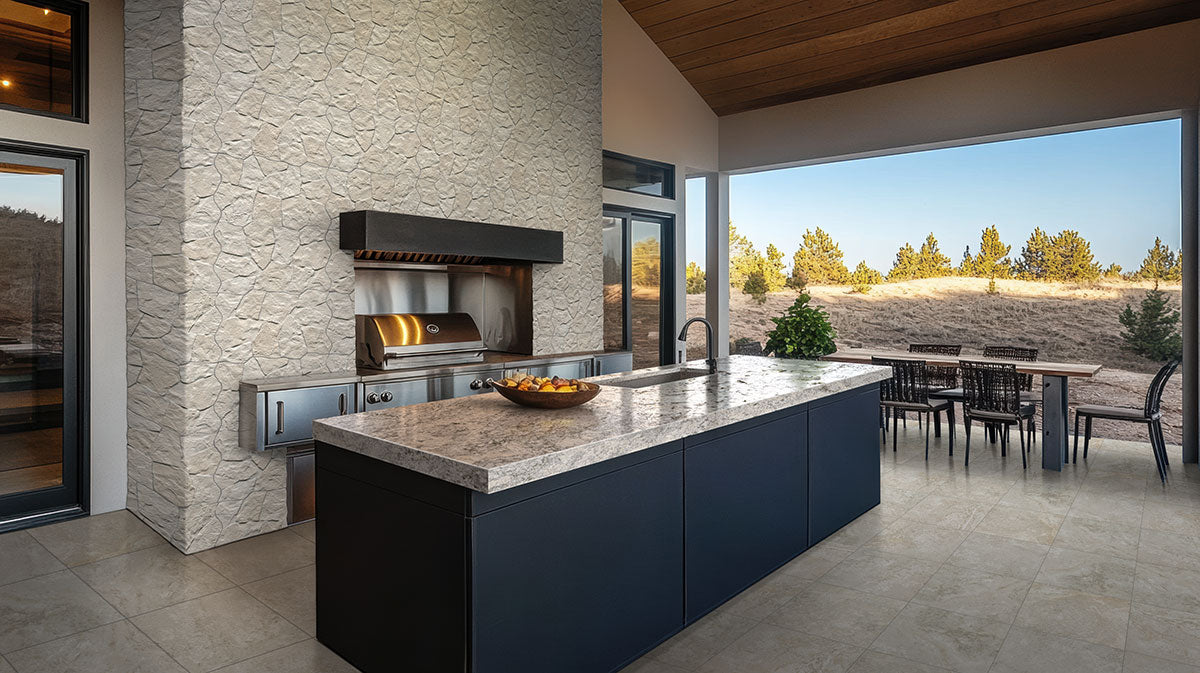 MSI Neptune Blond 16 x 24 Matte Porcelain tile (NWGNEPBLO1624-N) – MSI room scene (kitchen)