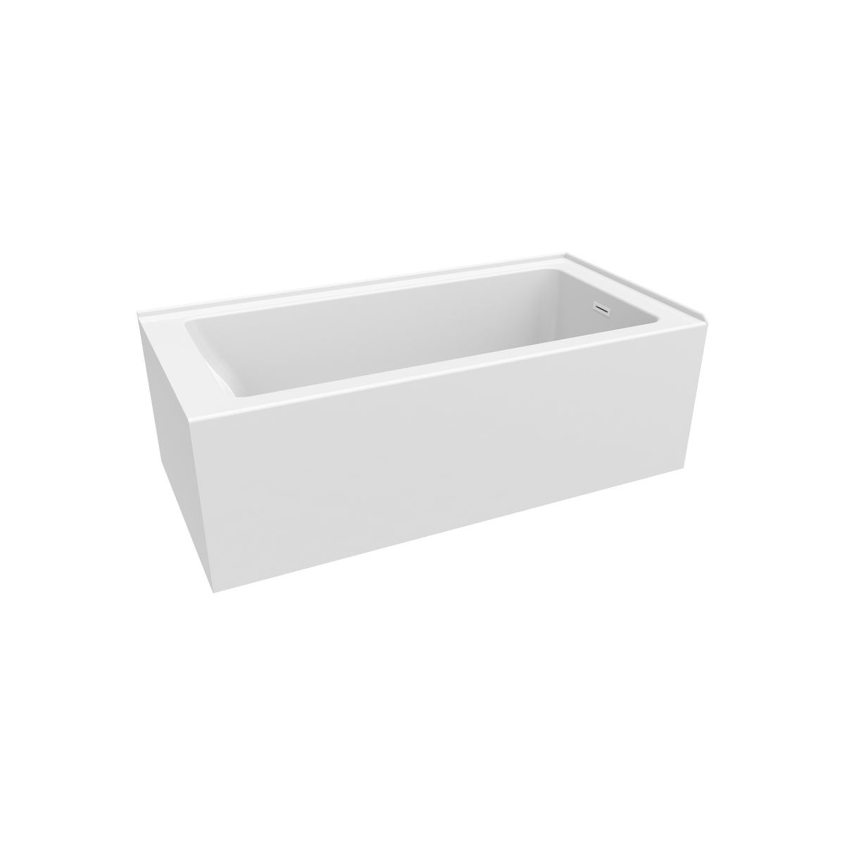 Neptune Clermont 3060 IFS AFR Acrylic Bathtub in White - image 8