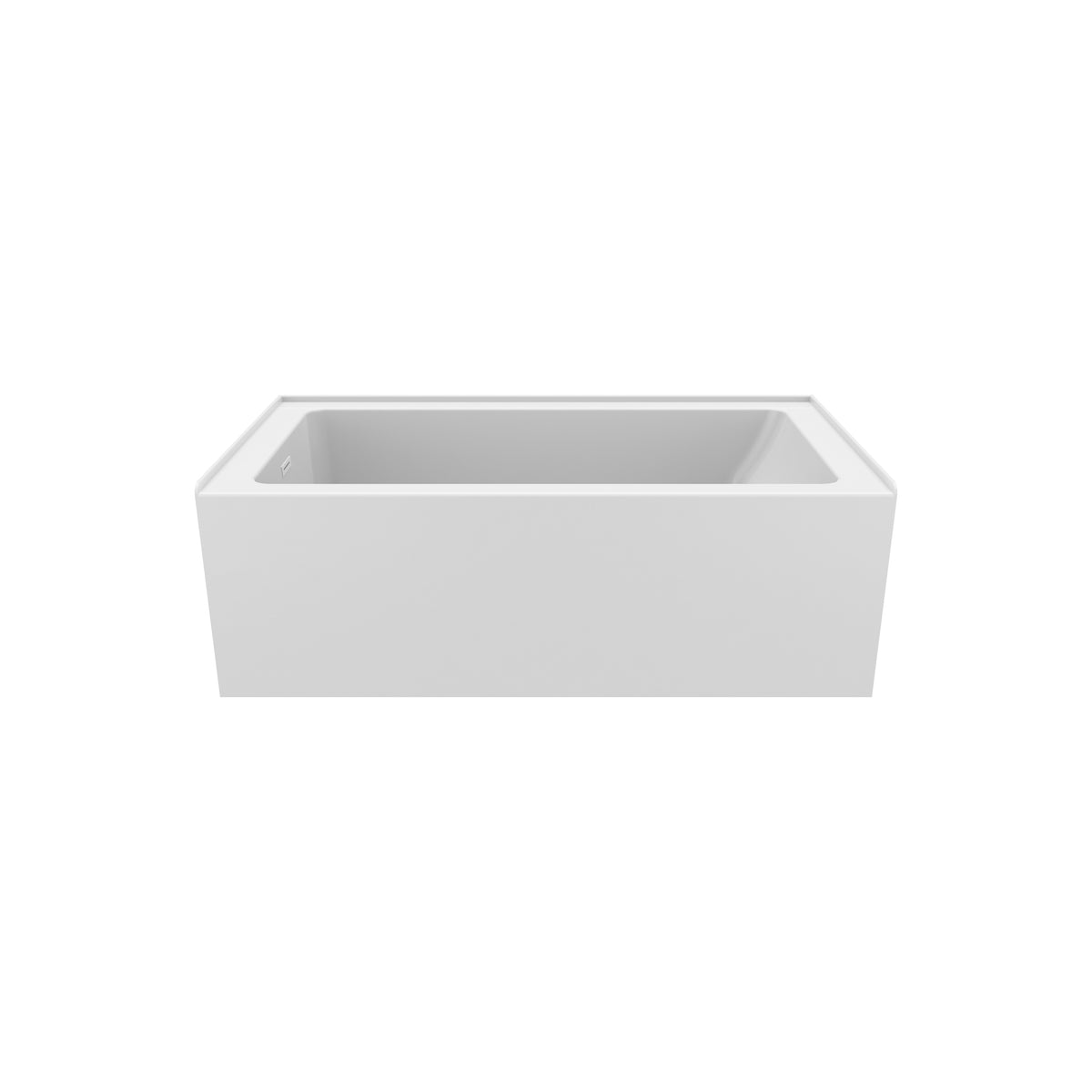 Neptune Clermont 3260 IFS AFR Acrylic Alcove Bathtub in White - image 2