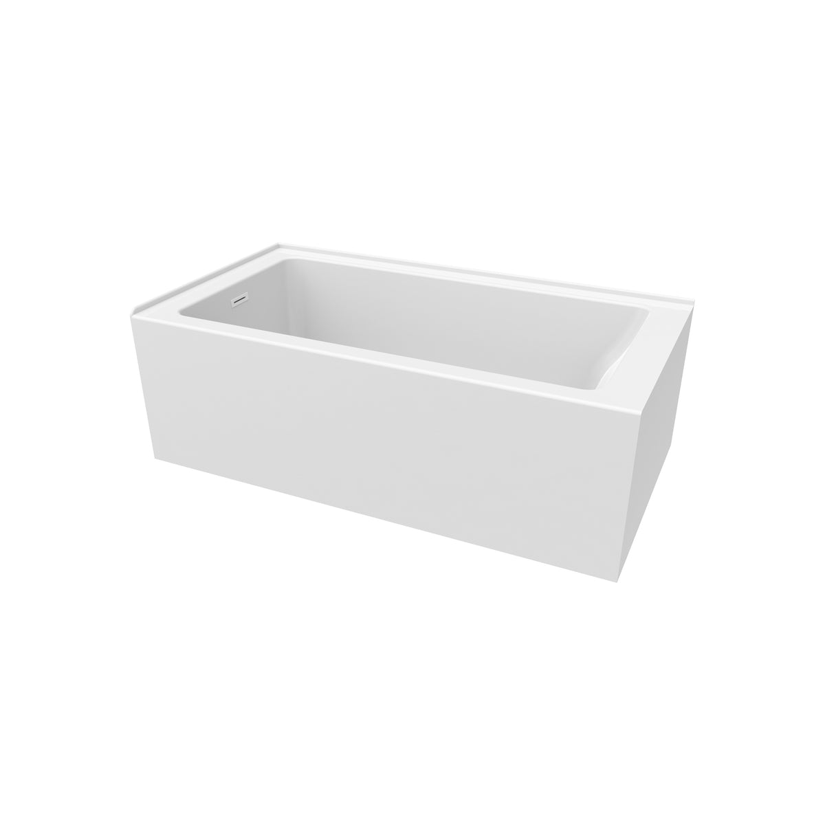 Neptune Clermont 3260 IFS AFR Acrylic Bathtub in White - image 3