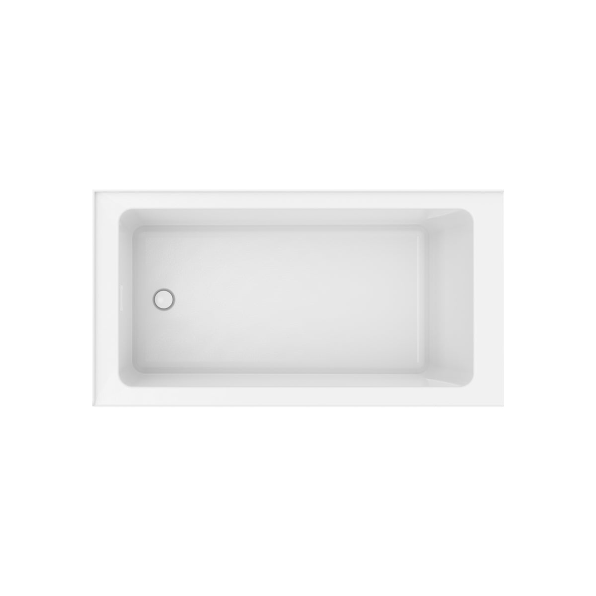 Neptune Clermont 3260 IFS AFR Acrylic Bathtub in White - image 4